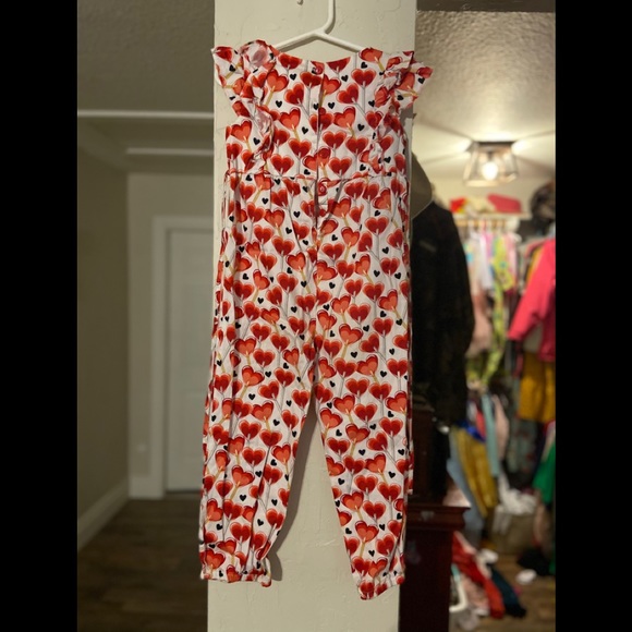 Kids valentines romper - Picture 1 of 2